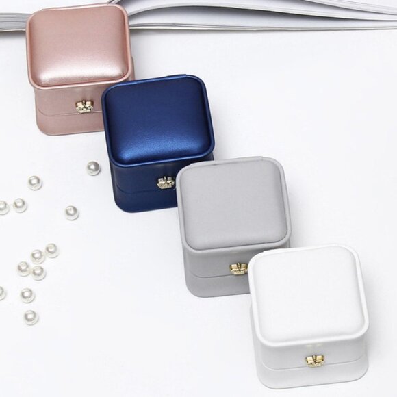 New Simulated Diamond Baguette Tennis 18K Simulated Diamond Rose Gold Bracelet - Picture 4 of 4